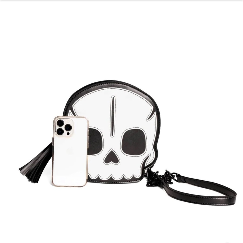 NEW! SKELETON/ SKULL SHAPED PURSE By Tipsy Elves